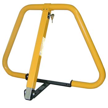 VALLA ABATIBLE CON CERRADURA PARA APARCAMIENTOS.