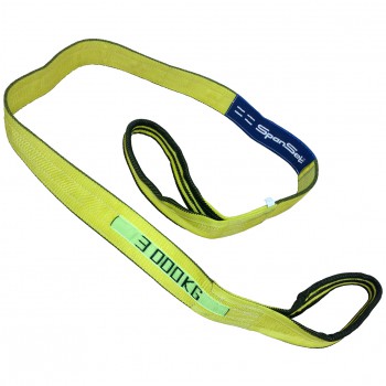 ESLINGA PLANA CON 2 GAZAS Ref. POWER STAR PB (3000 KG)