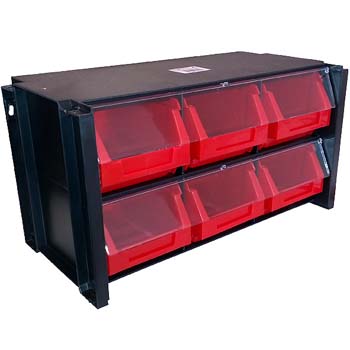 ESTANTE CLASIFICADOR APILABLE DE 6 CAJONES TAYG