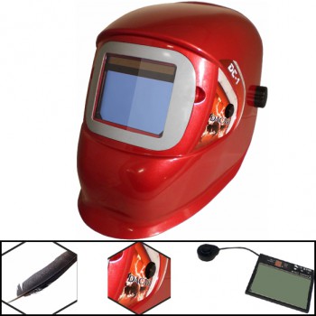 PANTALLA DE SOLDADURA ELECTRÓNICA Mod. DC-1 SL513G ROJO