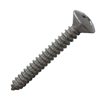TORNILLO DIN-7983 CH AUTOROSCANTE CON CABEZA AVELLANADA ABOMBADA CON HUECO CRUCIFORME Y DE ACERO INOXIDABLE A2.