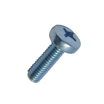 TORNILLO DIN-7985 DE CABEZA CILÍNDRICA ABOMBADA CON HUECO CRUCIFORME, DE ACERO CINCADO Y ROSCA MÉTRICA.