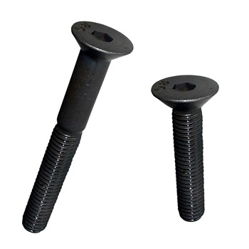 TORNILLO DIN-7991 DE CABEZA AVELLANADA CON HUECO HEXAGONAL, DE ACERO (10.9) Y ROSCA MÉTRICA.