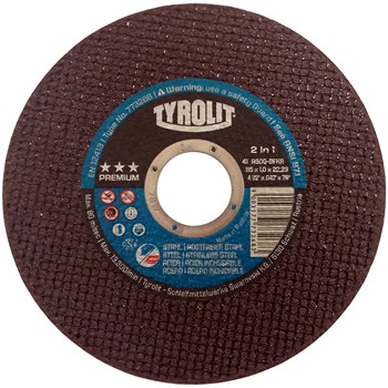 DISCO DE CORTE PARA ACERO Y ACERO INOXIDABLE Ref. PREMIUM 41 A60Q-BFKA
