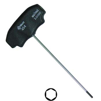 LLAVE HEXAGONAL HEX-PLUS® CON MANGO EN "T"