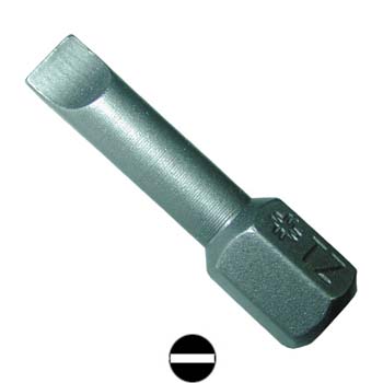 PUNTA PLANA CON HEXAGONAL DE 1/4" Ref. 800/1 TZ