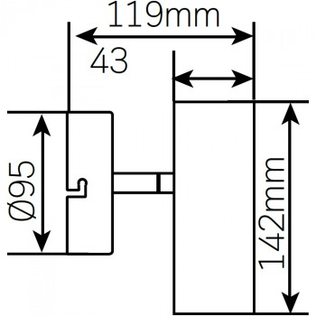 Foco techo simple ref. 000705203 - Rationalstock.es