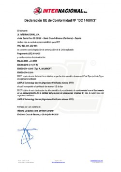 Declaración UE Conformidad