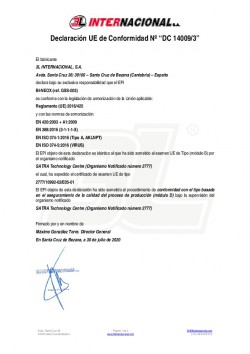 Declaración UE Conformidad