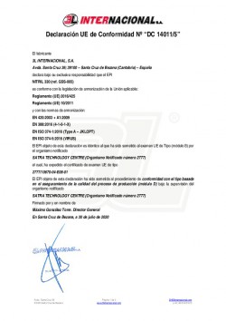 Declaración UE Conformidad