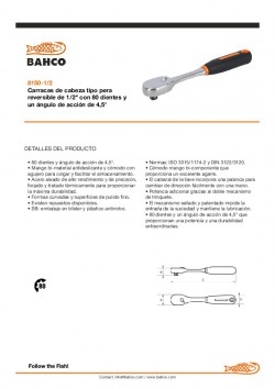 Ficha Técnica 8150 (1/2")