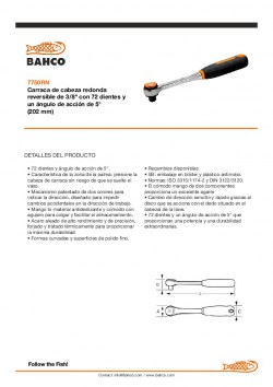 Ficha Técnica 7750RN (3/8")