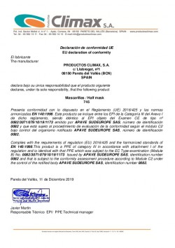Declaración Conformidad