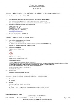 Ficha de Seguridad