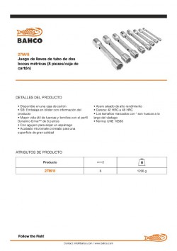 Ficha Técnica 27M/8