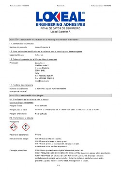 Adhesivo bicomponente para plásticos difíciles ref. superlox