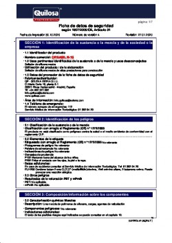 Datos de seguridad