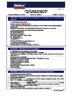 Datos de seguridad