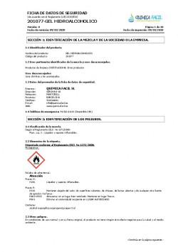 Ficha de Seguridad