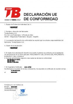 Declaración de conformidad