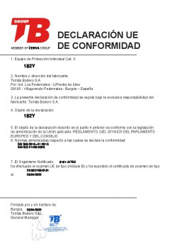 Declaración UE conformidad