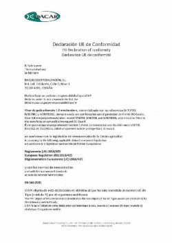 Declaración de conformidad