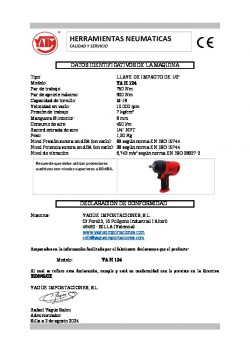 Declaración de conformidad